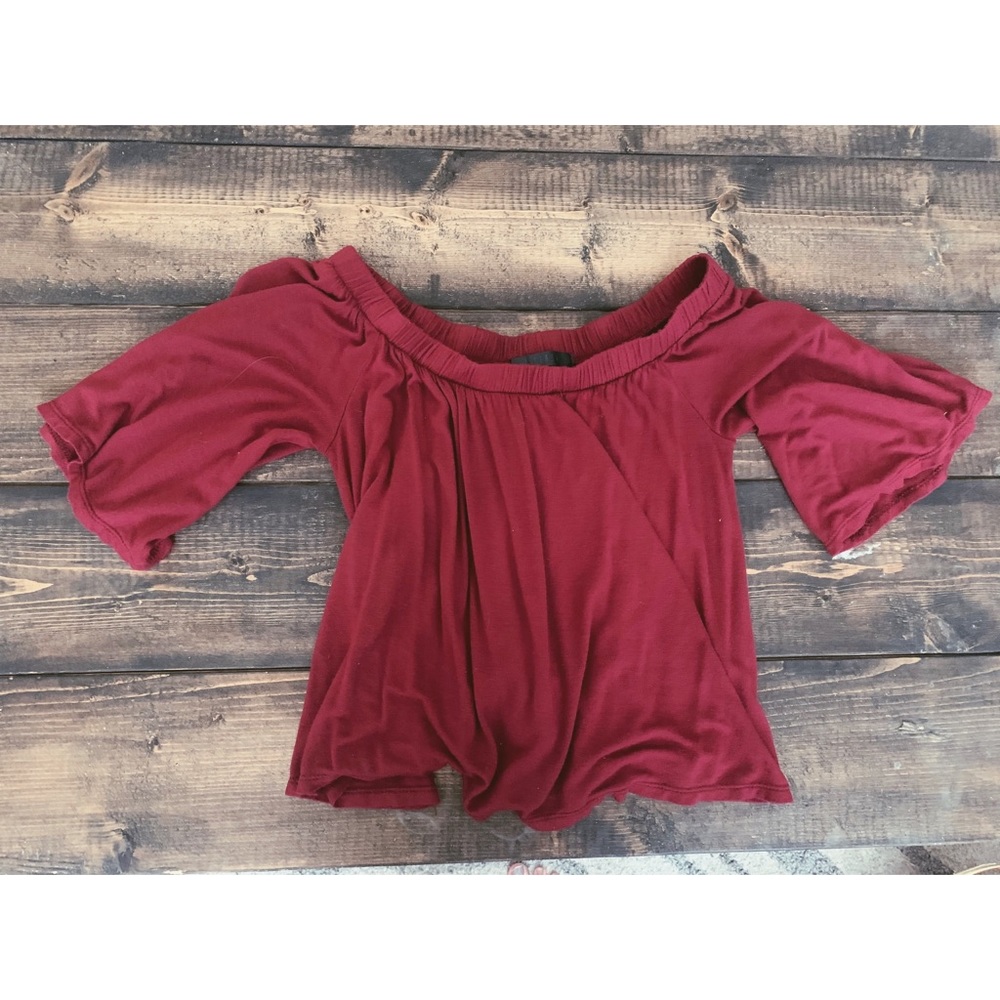 off the shoulder blouse